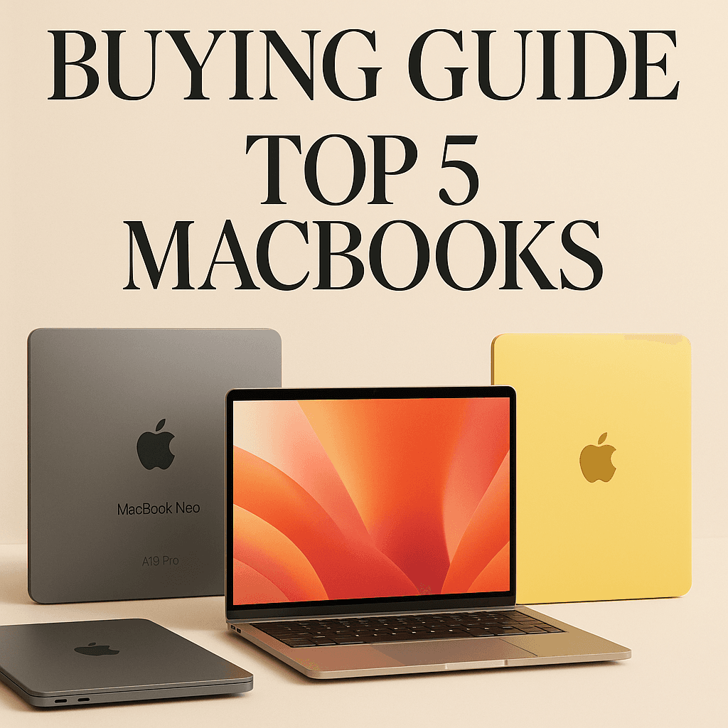 Cover Top 5 des Macbook
